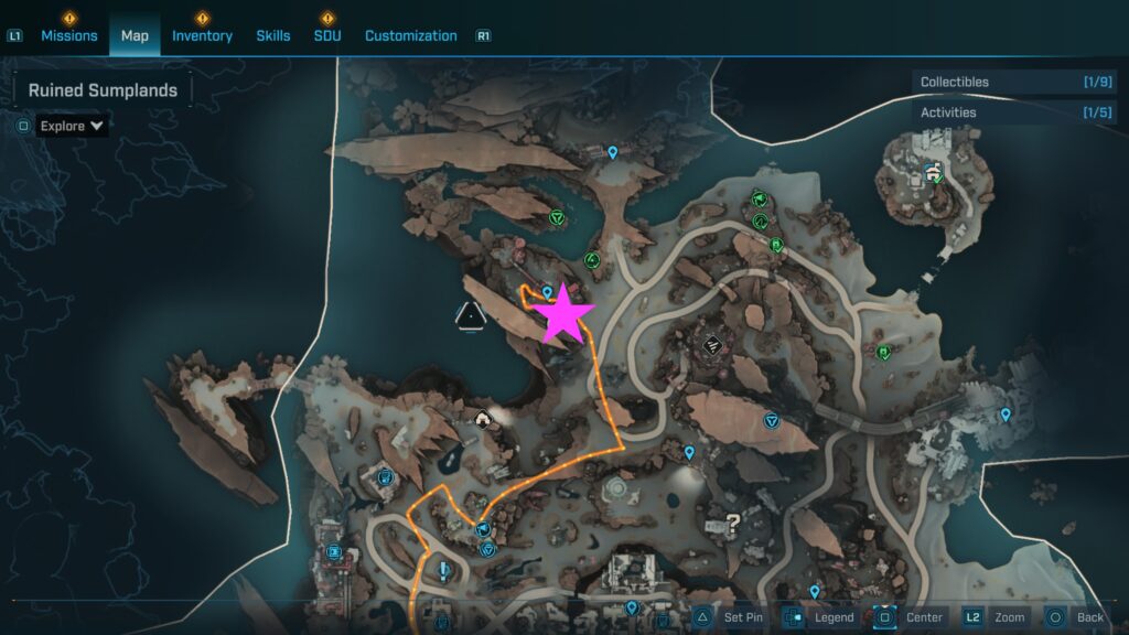 ruined sumplands electi safe