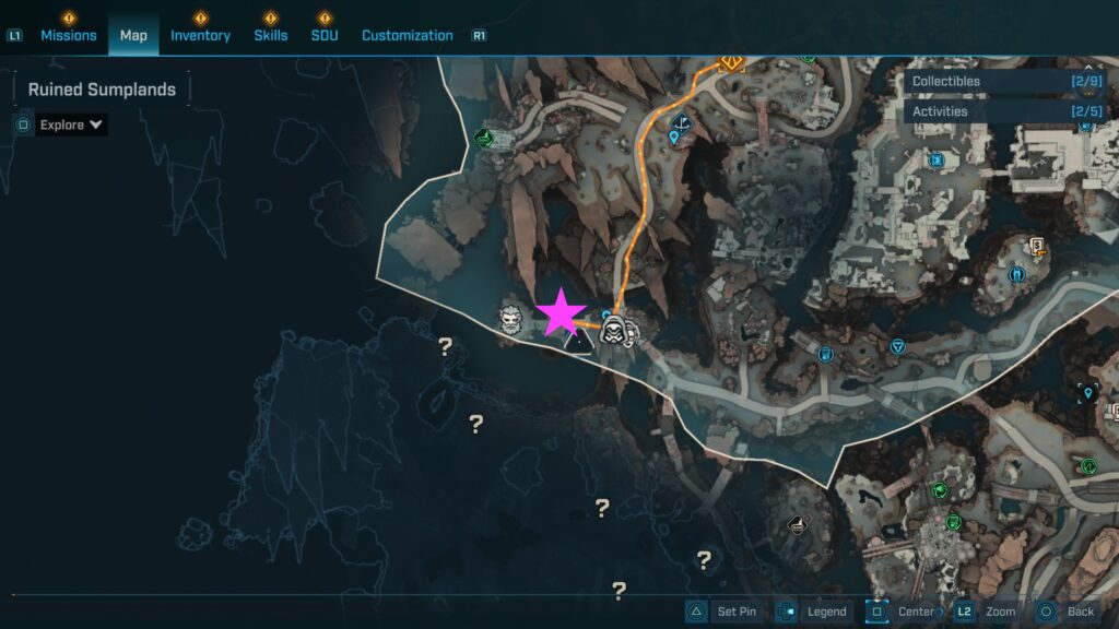 ruined sumplands ECHO Log