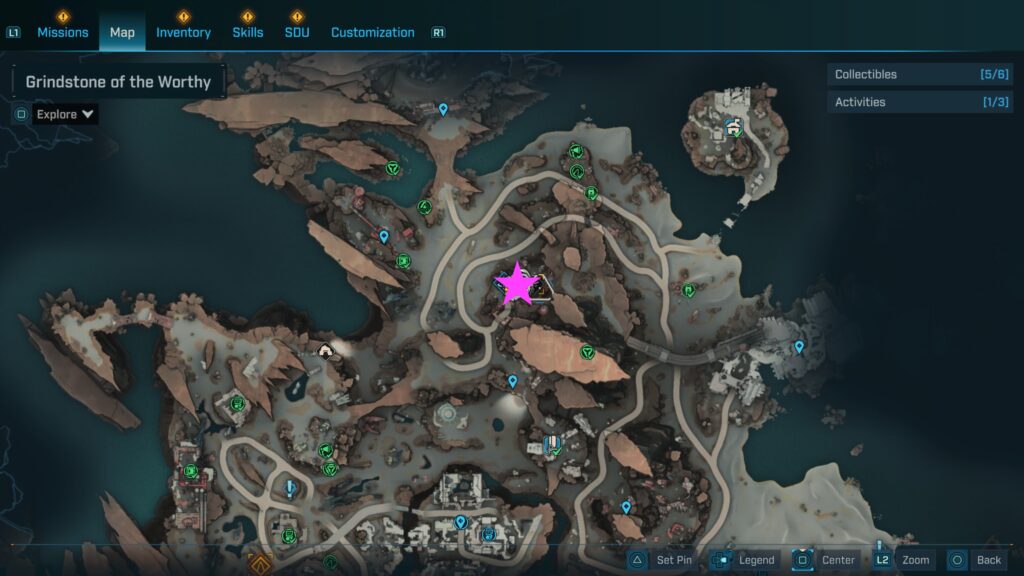 ruined Sumplands ripper drill