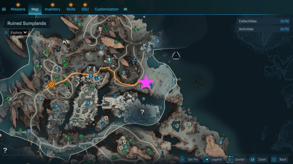 ruined sumplands propaganda speaker