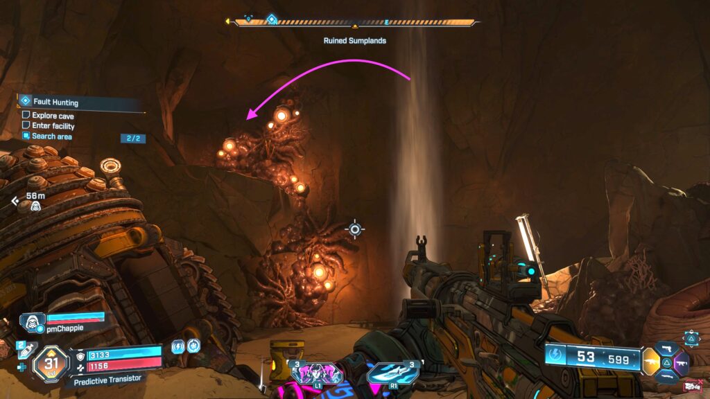 how to enter the facility