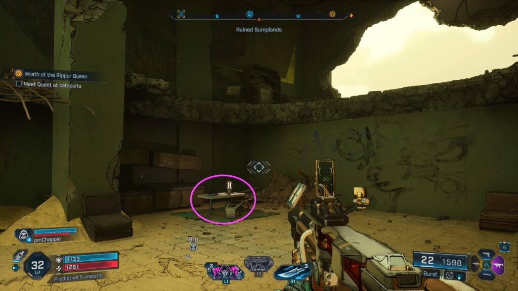 echo log east of moxxi's