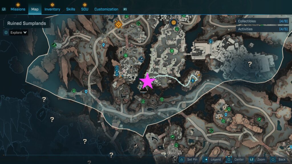 ruined sumplands echo log