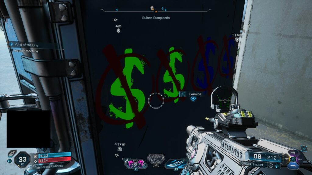 symbols on back of machine