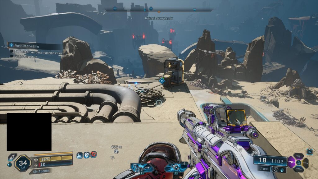 flip the switch to turn on vending machine