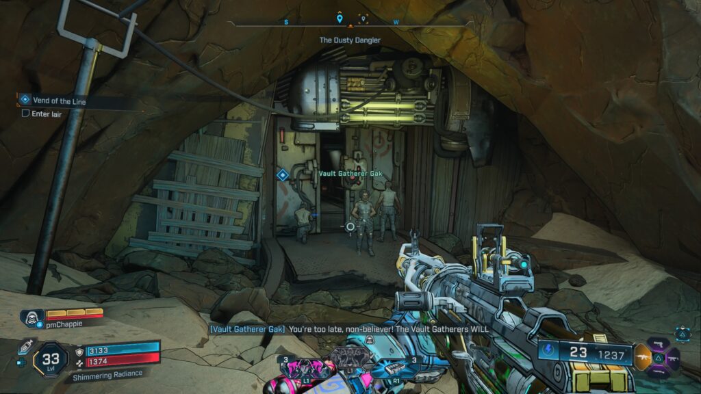 cave with legendary vending machine