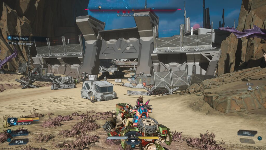 entrance of order depot