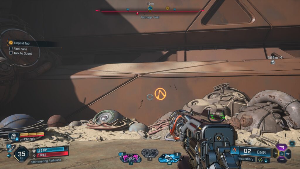 tonnage peel vault symbol