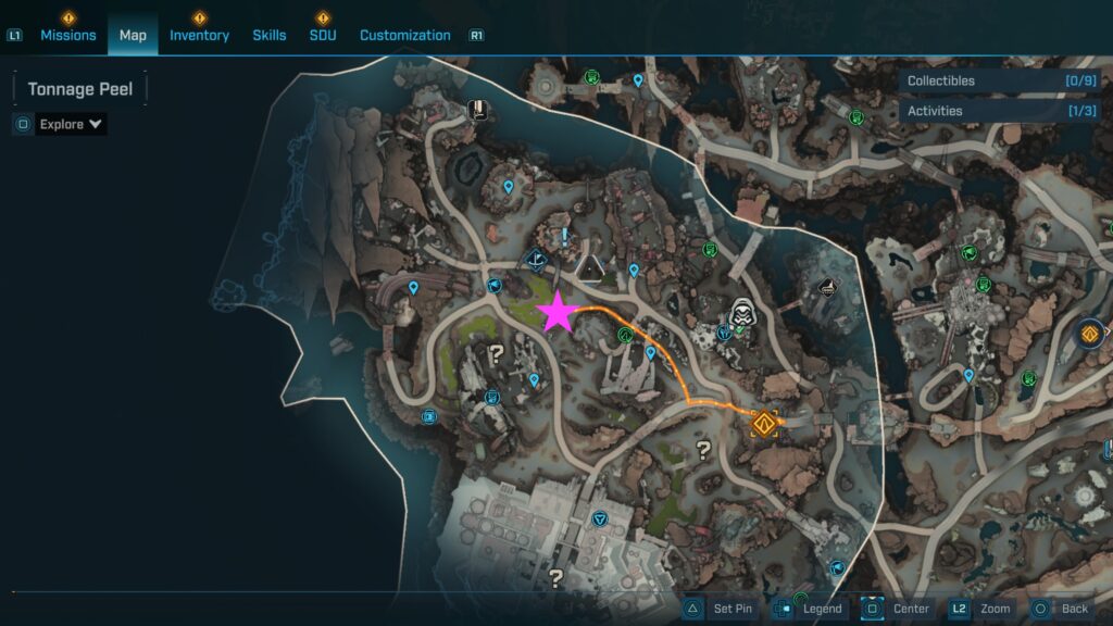 tonnage peel vault hunter's guide