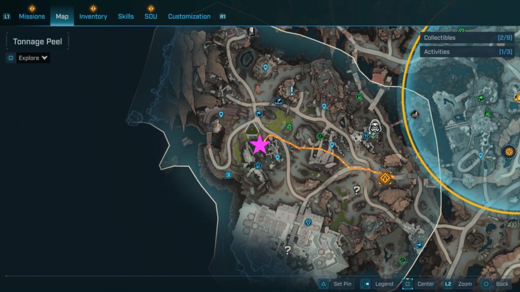 tonnage peel vault key fragment