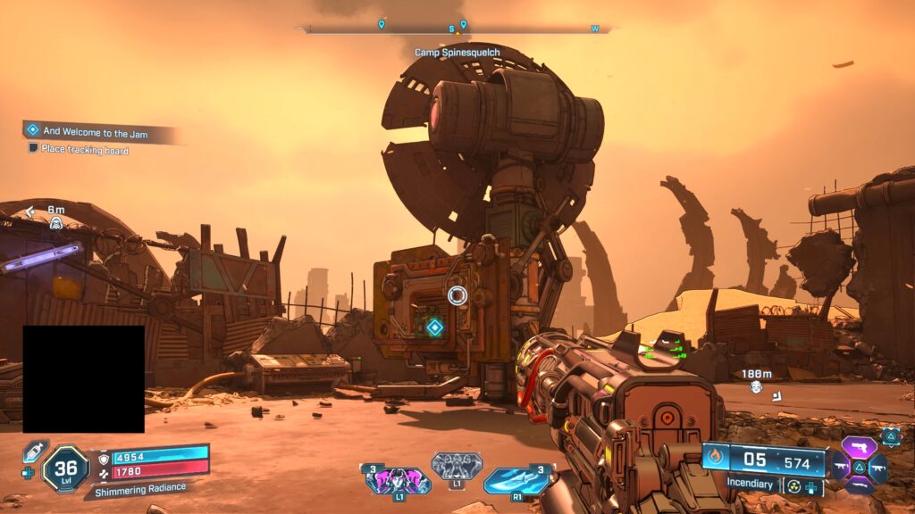 place the parts on the antenna