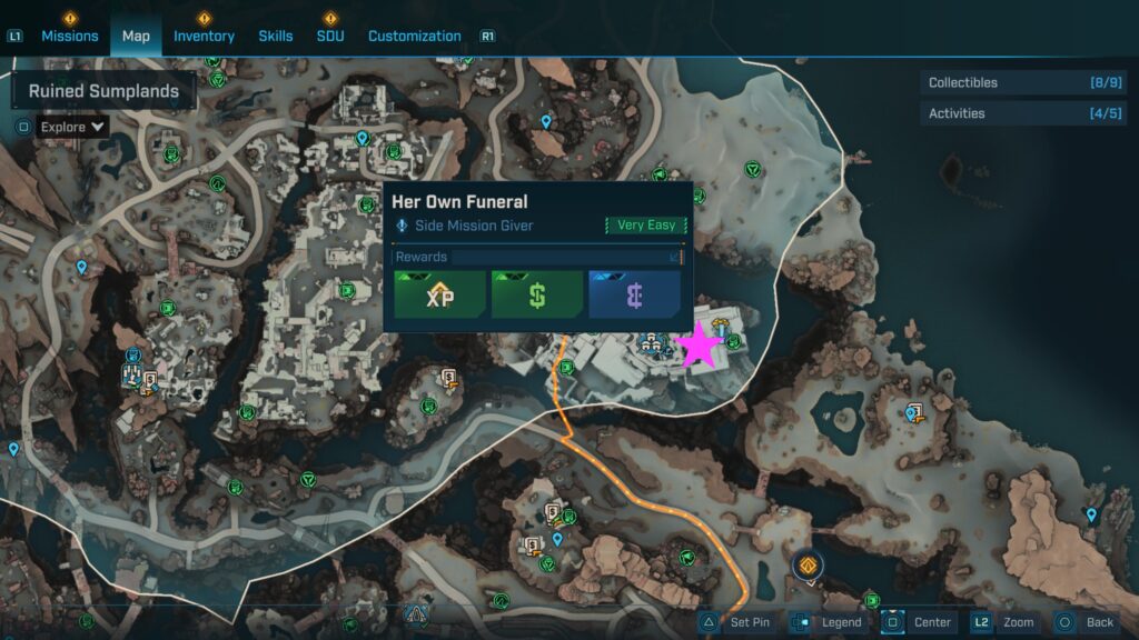 Borderlands 4 Her Own Funeral side mission