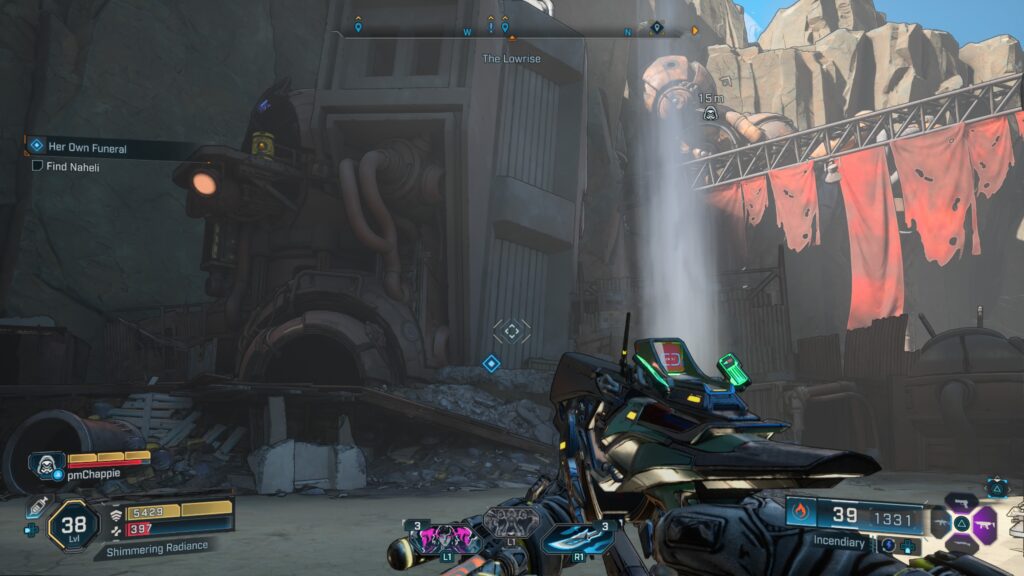 her descent begins echo log