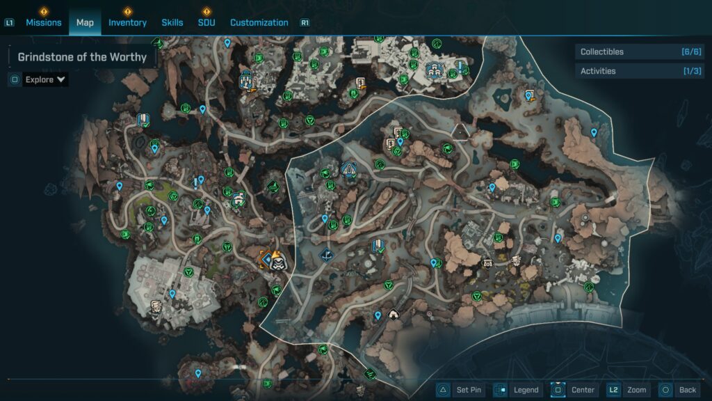 Carcadia Burn - Grindstone of the Worthy Area Guide