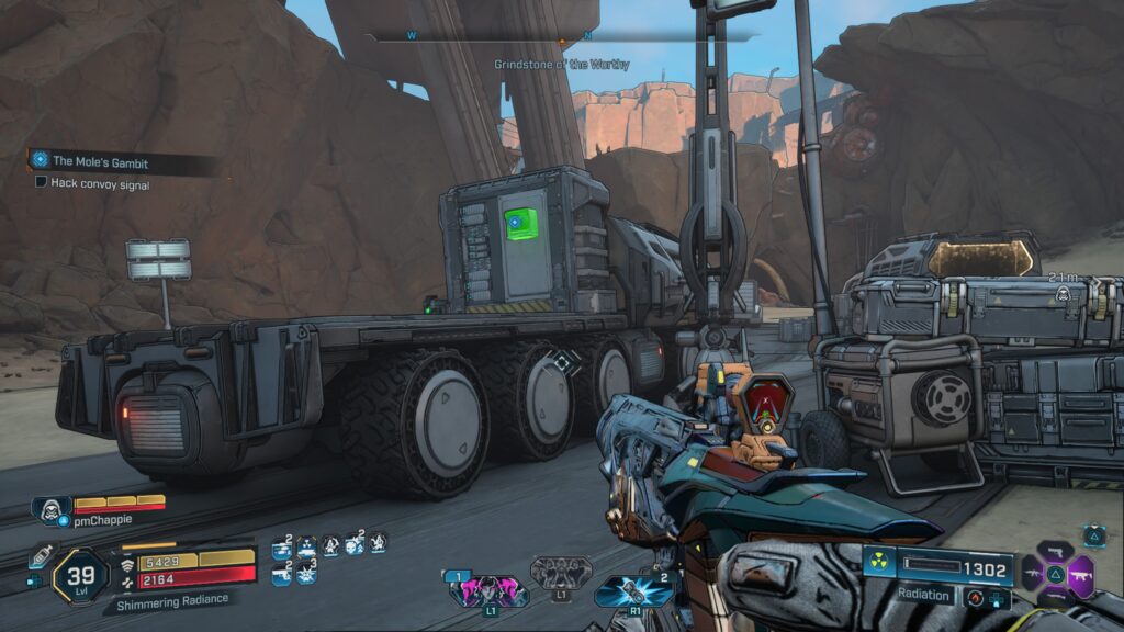 hack convoy signal using box on truck