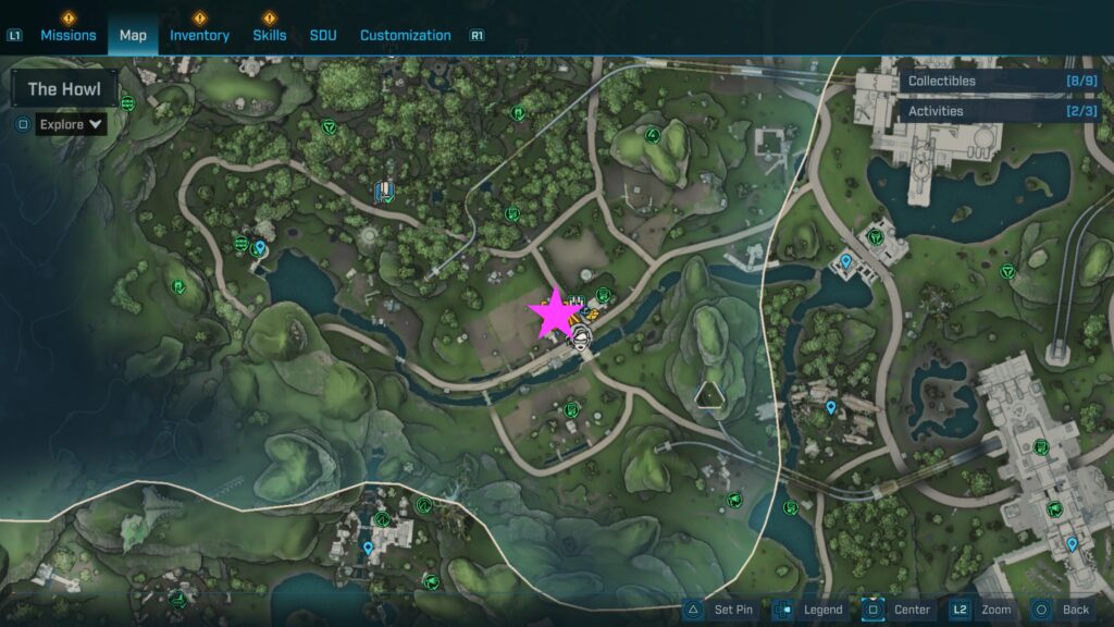 echo log at the launch pad