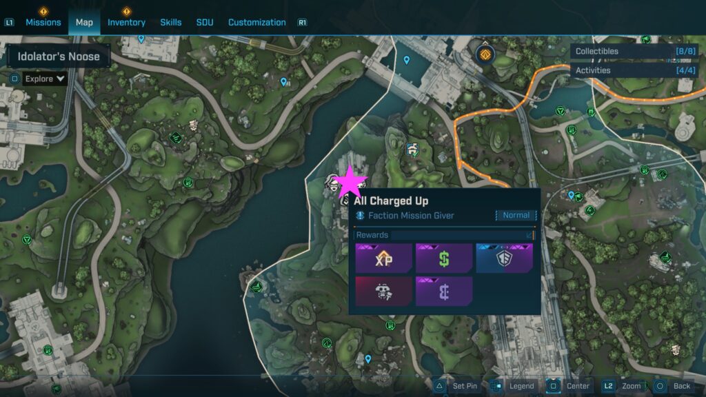 Borderlands 4 All Charged Up faction mission