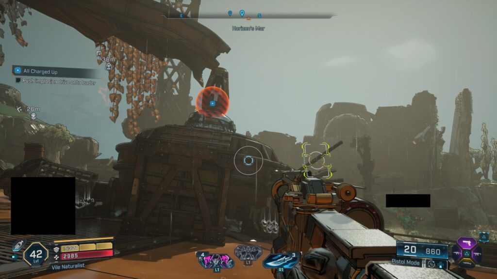 push implosion drive onto loader