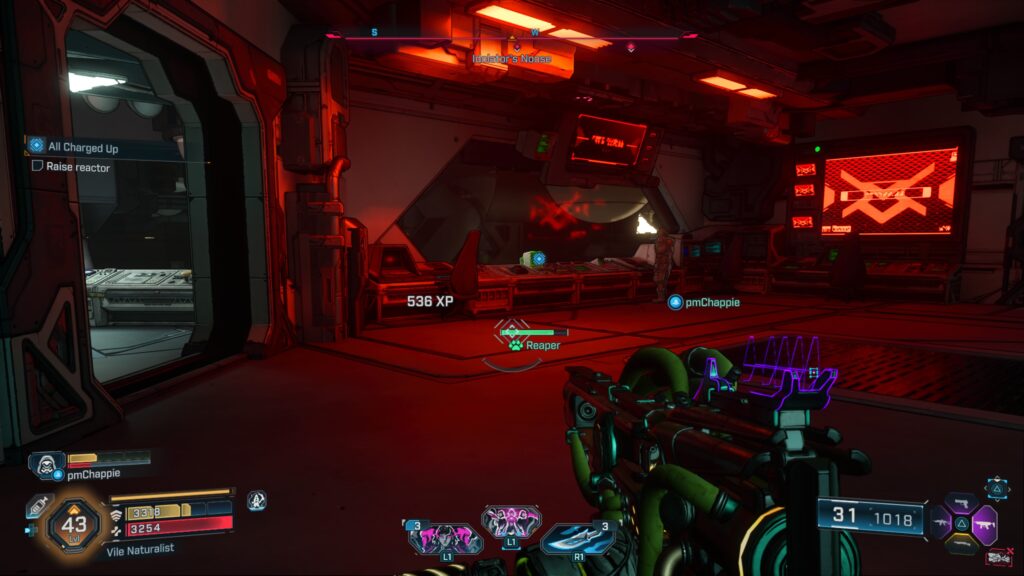 hack terminal to raise reactor