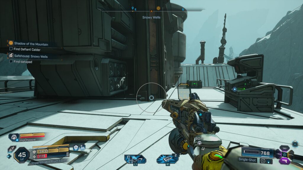 snowy wells safehouse datapad