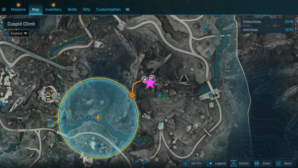 Borderlands 4 Cuspid Climb Collectibles