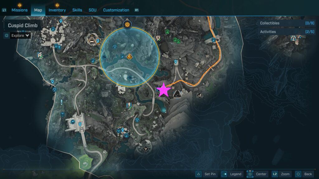 cuspid climb lost capsule