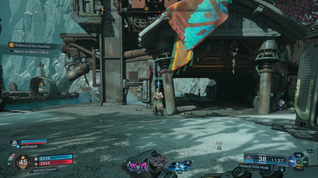 borderlands 4 Wayward gun side mission