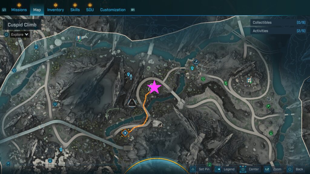 cuspid climb vault hunter's guide to kairos