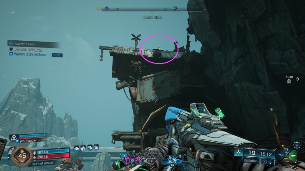 cuspid climb evocarium