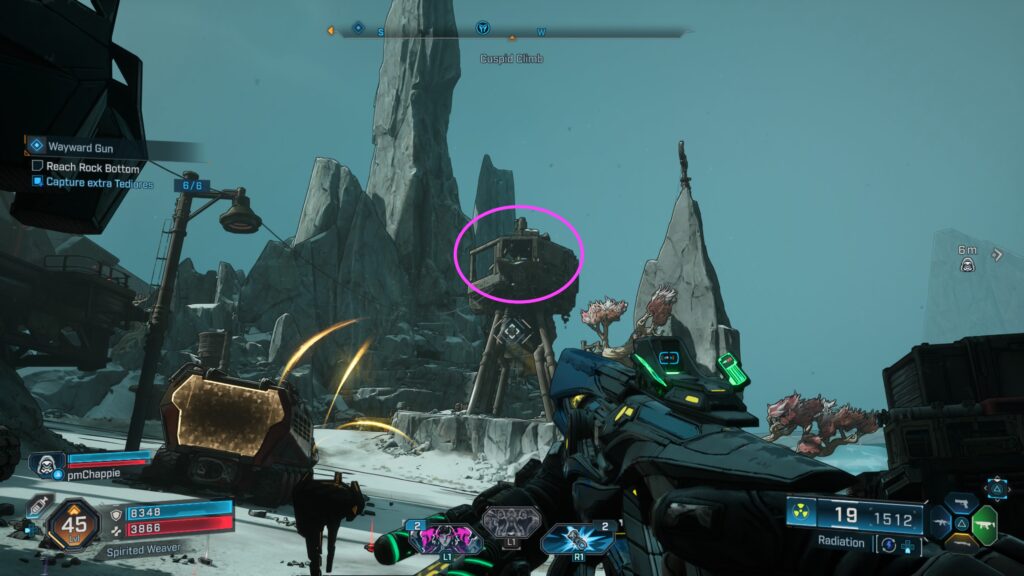 cuspid climb evocarium