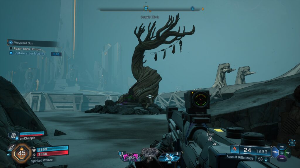 auger shrine cuspid climb