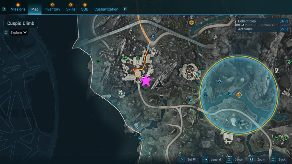 lost capsule cuspid climb 