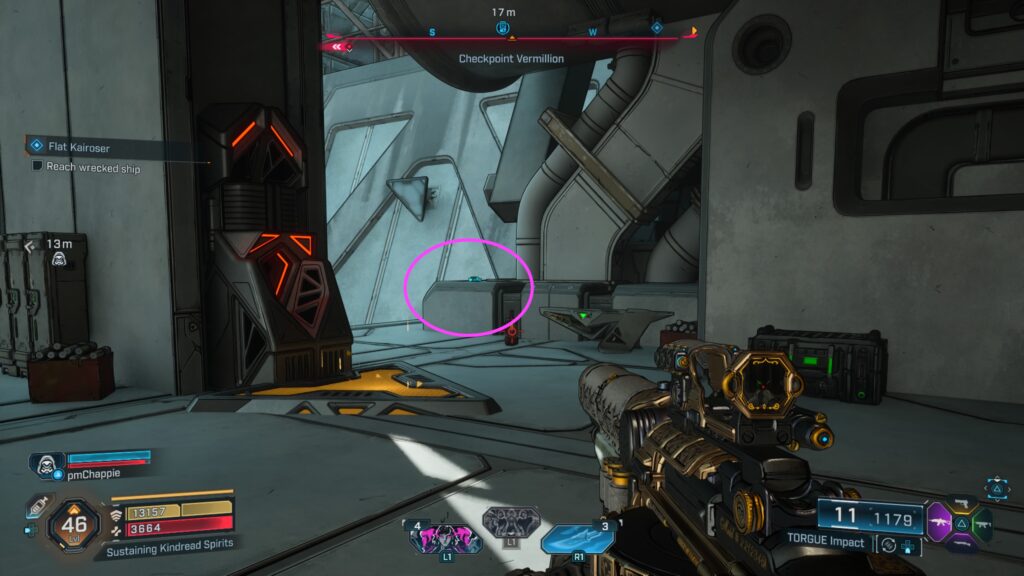 echo log at checkpoint vermillion