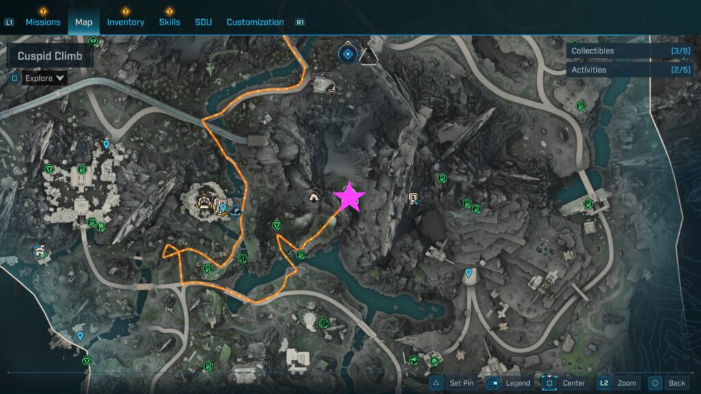 vault key cuspid climb