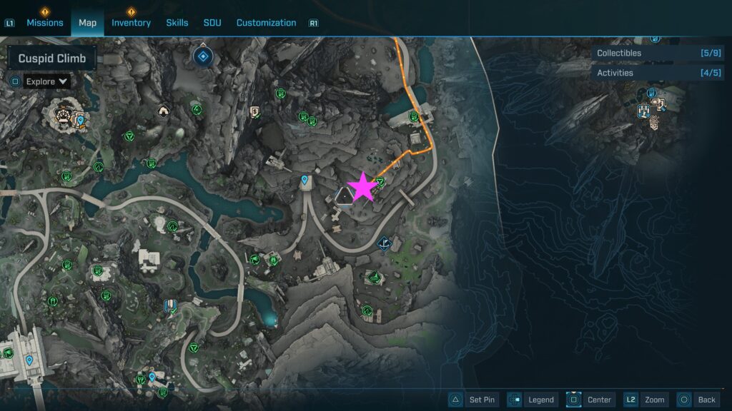 lambent mines auger shrine