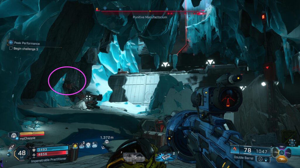 vault symbol on wall