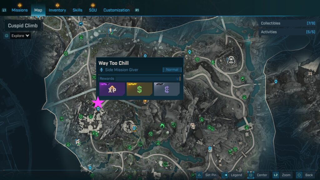 Borderlands 4 Way Too Chill side mission