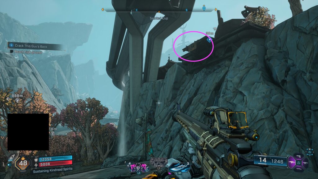 how to reach high ground