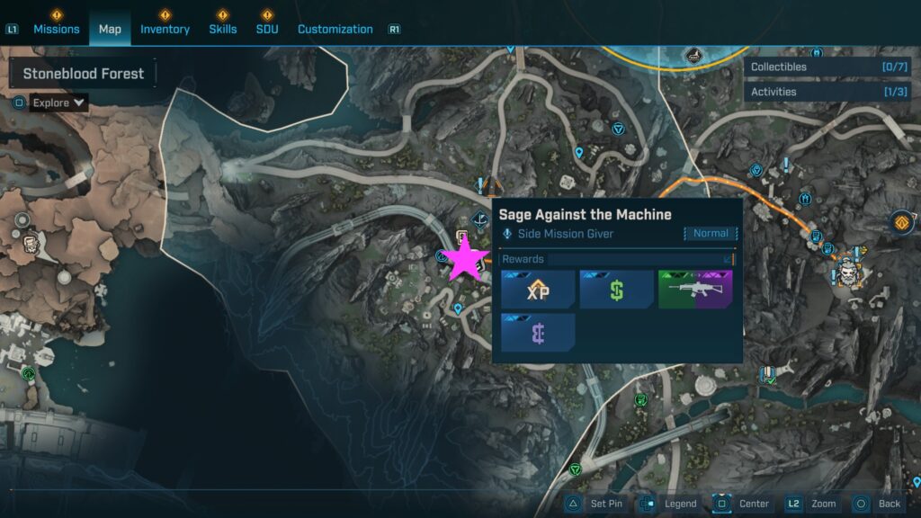 borderlands 4 Sage Against the Machine side mission