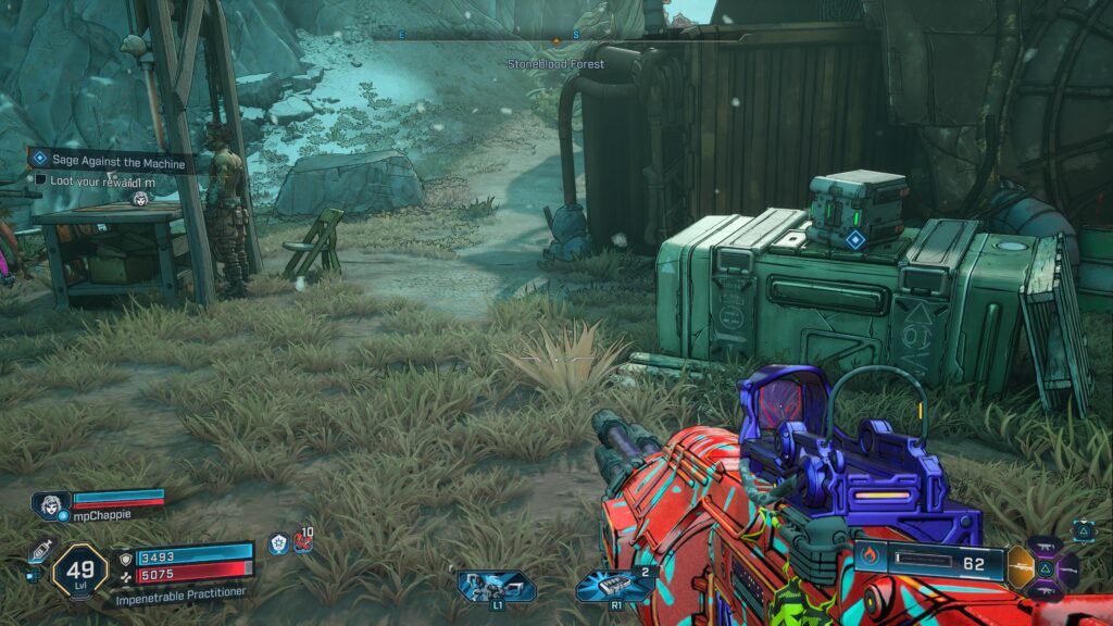 loot the box to the right of brody