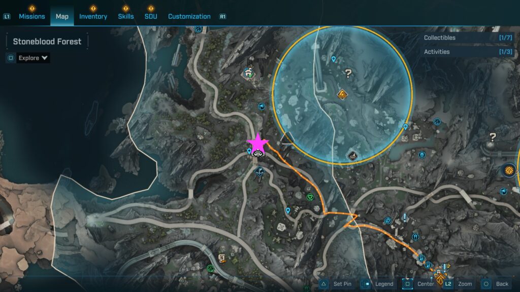 borderlands 4 stoneblood forest collectibles