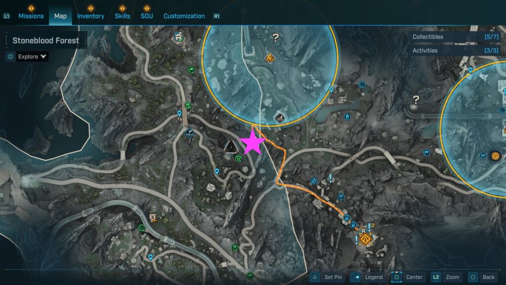 auger shrine stoneblood forest