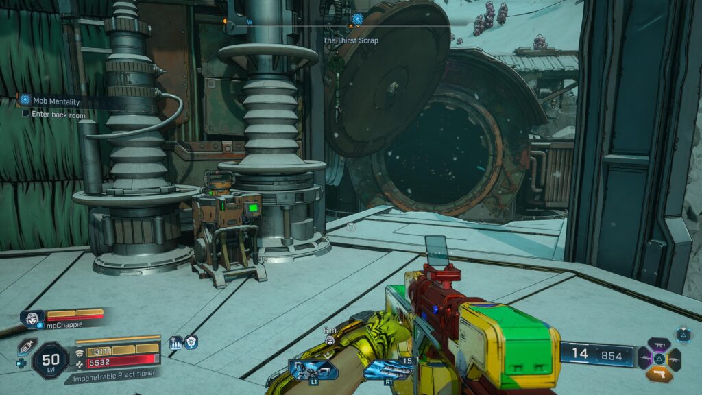 enter the secret way