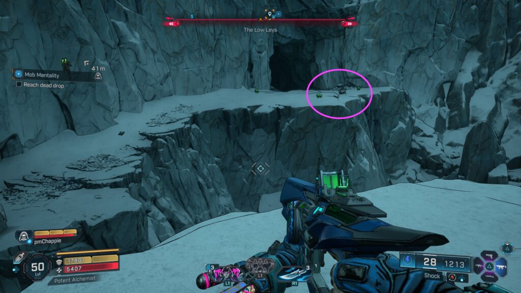 the low leys auger shrine