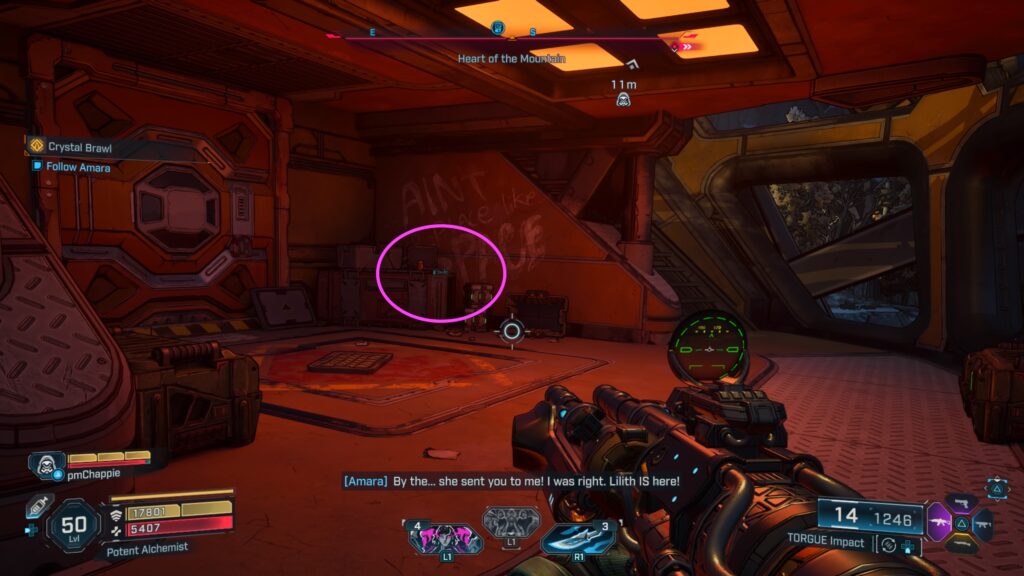 Echo log heart of the mountain