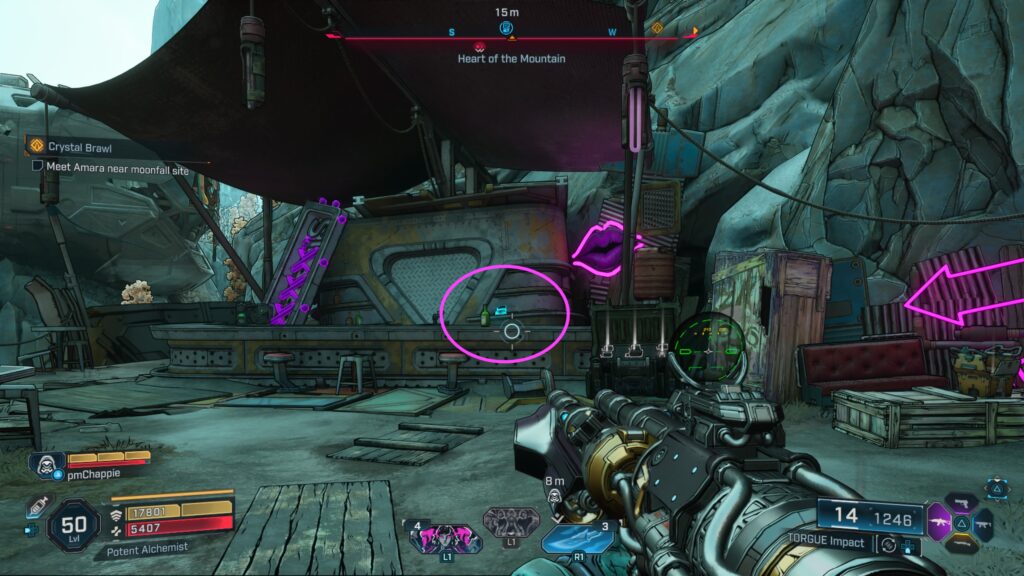 Borderlands 4 heart of the mountain collectibles