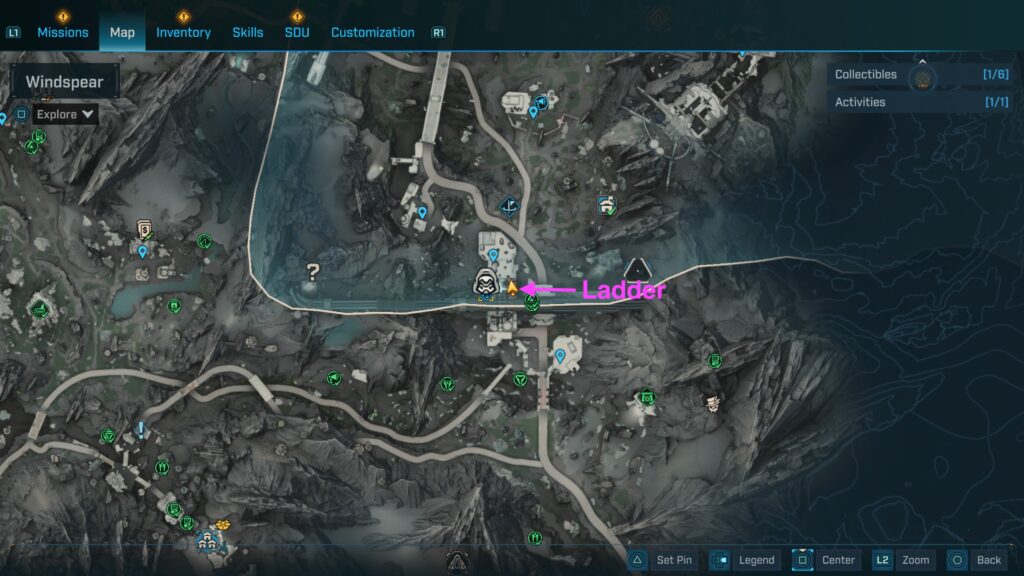 vault symbol on roof of vestal garrison