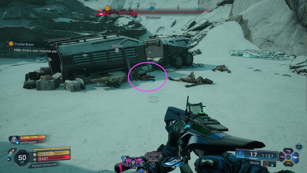 Borderlands 4: Terminus Range - Windspear Area Guide Collectibles