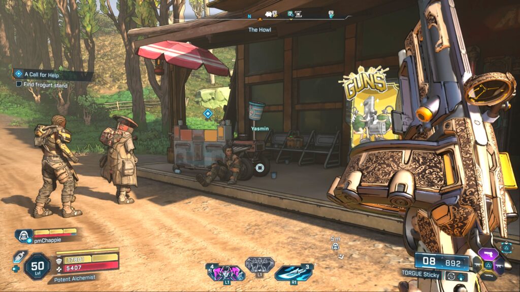 frogurt stand at The Launchpad