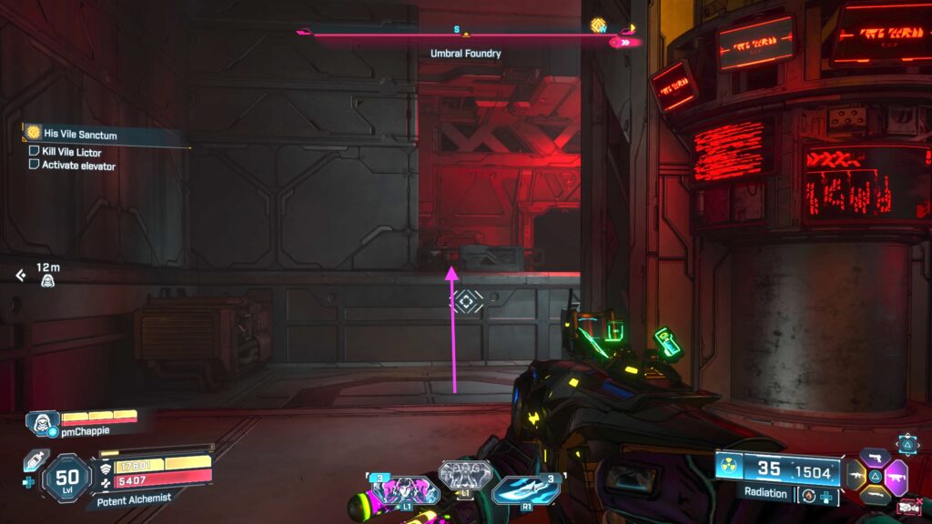 umbral foundry how to reach vault symbol